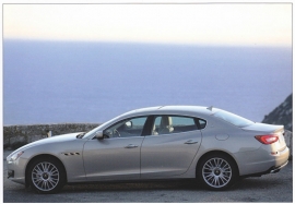 Quattroporte, postcard of Dutch Maserati Club, about 2014, # 2