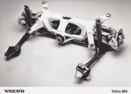 Volvo 960 rear axle, press photo, 1993