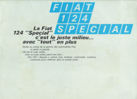 124 Special Sedan brochure, 16 pages, about 1967, French language