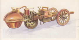 Cugnot Steam Tractor 1770, English language, # 1 of 50, Brooke Bond Tea