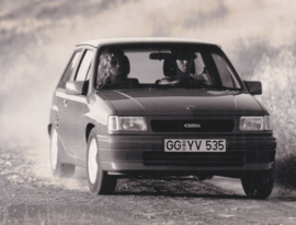 Opel Corsa GSi,  press photo, Germany, 09/1991