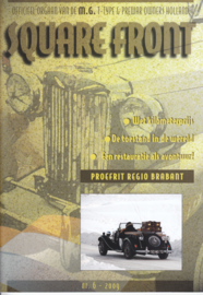 MG T-Type & Prewar club magazine,  A5-size, 52 pages, Dutch language, issue 6 (2009)