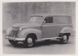 Opel  Olympia Van, press photo, Germany, 1951