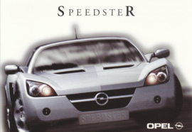Speedster postcard, DIN A6-size, about 2001, Dutch language