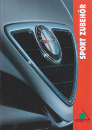 Sport accessories brochure, 20 pages, 5/1995, German language