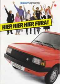 Fura L/GL Hatchback brochure, 8 pages, Dutch language, 1984