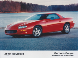 Chevrolet Camaro Coupé - press photo, Europe [UK] - 1997