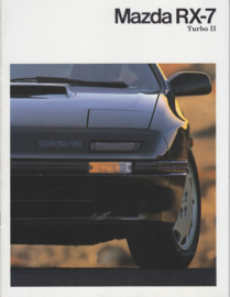 RX-7 Turbo II brochure, 18 pages, 02/1987, Dutch language