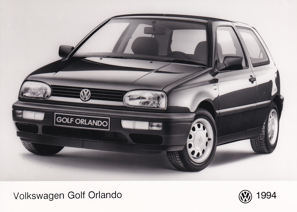 Volkswagen Golf Orlando - factory photo - Dutch - 1994