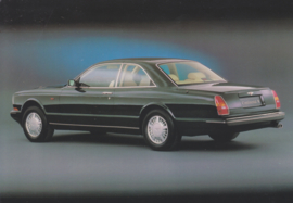 Continental R Coupe, DIN A6-size postcard, 1991, English language