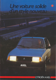 Axel brochure, 8 pages, 09/1985, French language