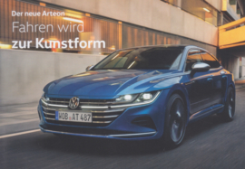 Arteon Sedan postcard, DIN A6-size, German language, 9/2020