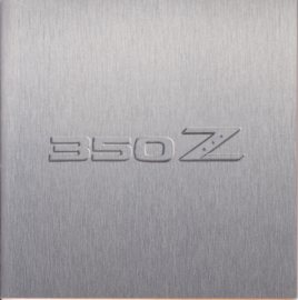 350 Z Coupe (A to Z) brochure, 36 small square pages, Dutch issue, about 2003