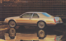 Continental Mark VII, US postcard, standard size, 1985