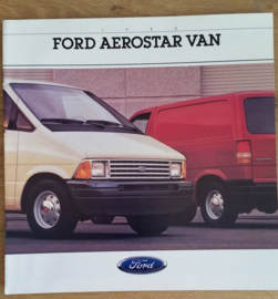 Aerostar Van,  12 square large pages, English language, 8/87, # 8811