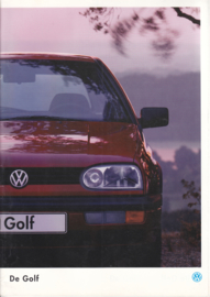 Golf brochure, 44 pages,  A4-size, Dutch language, 08/1994