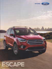 Escape SUV [Kuga] brochure, 32 pages, 2017, USA, English language