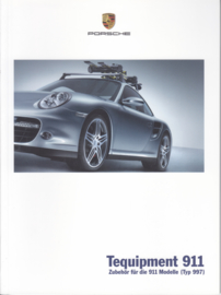 911 Tequipment (997) brochure, 44 pages, 06/2006, German language %