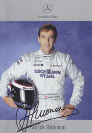 Patrick Huisman - DTM 2001 - auto gram postcard, German