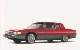 Coupe DeVille, US postcard, standard size, 1989