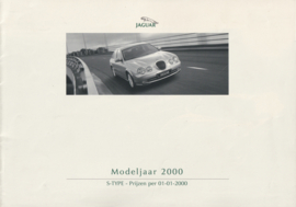 S-Type Pricelist brochure, 12 pages, 01/2000, Dutch language (fb)