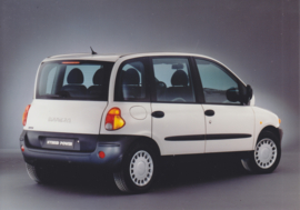 Fiat Multipla Hybrid Power, press photo, Italy, 2001