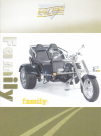Trike Family by Easy Trike brochure, 4 pages, A4-size, about 2007, German language