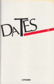 Dates (History of the brand) brochure, 40 pages, 1986, English language