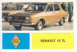 Renault 12 TL, 4 languages, # 161