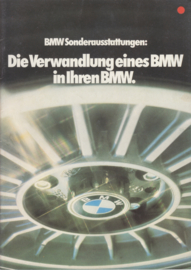 Special equipment/accessories, 22 pages, A4-size, 2/1979, German language