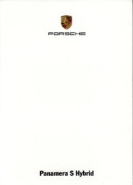 Panamera S Hybrid, A6-size set with 6 postcards in white cover, 2011, WSRP 1101 07S1 00