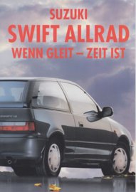 Swift 4WD brochure, 6 pages, 08/1993, German language