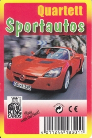 King Sportautos,  32 different cards in plastic cover, German issue