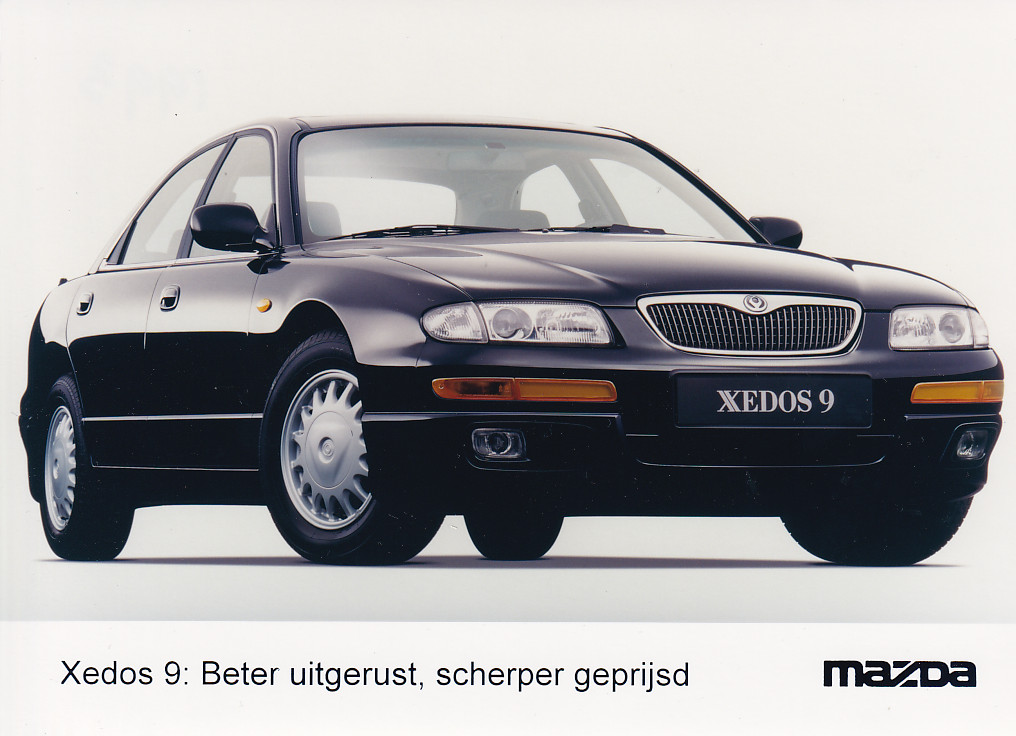 Mazda Xedos 9 Sedan, press photo, Dutch, 1993