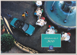 306 Cabriolet brochure, 20 + 2 pages, 1994, Dutch language