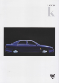 Kappa (K) Sedan brochure, A4-size, 8 pages, 08/1996, Dutch language