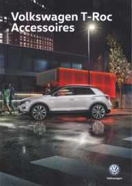 T-Roc accessories brochure, A4-size, 4 pages, 2018, Dutch language