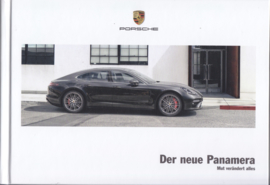 Panamera new model brochure, 164 pages, 11/2016, hard covers, German