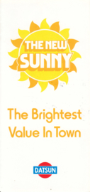Sunny program folder, 6 pages, UK, English language, 1980