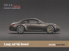 911 (991) since 2011, A5-size postcard, 2013, Dutch