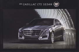 CTS Sedan, US postcard, 2014