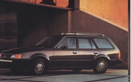 Lynx Wagon, US postcard, standard size, 1987