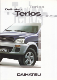 Terios brochure, 20 pages, 09/1997, A4-size, Dutch language