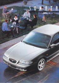 Sonata Sedan brochure, 20 pages, 07/1996, Dutch language