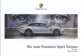 Panamera Sport Turismo pricelist brochure, 112 pages, 03/2017, German language