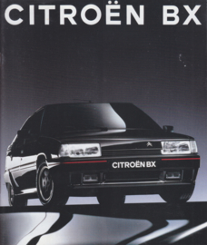 BX brochure, 32 pages, 1992, Dutch language