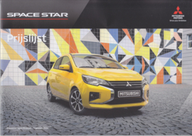 Space Star prices brochure, 28 pages, 01/2024, Dutch language