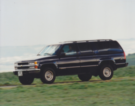 Chevrolet Suburban - press photo, Germany [export] - 1998