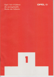 Program Switzerland brochure, 32 pages, 02/1997, German language