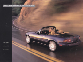 Miata STO Limited Edition Convertible brochure, 2 pages, 1997, USA, English language